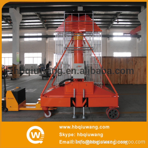 Dual Ladder Mobile Hydraulic Telescopic Lift Table